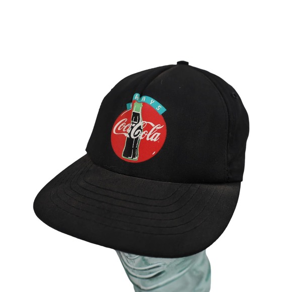 Vintage Coca Cola Graphic Snapback Hat - Picture 1 of 6